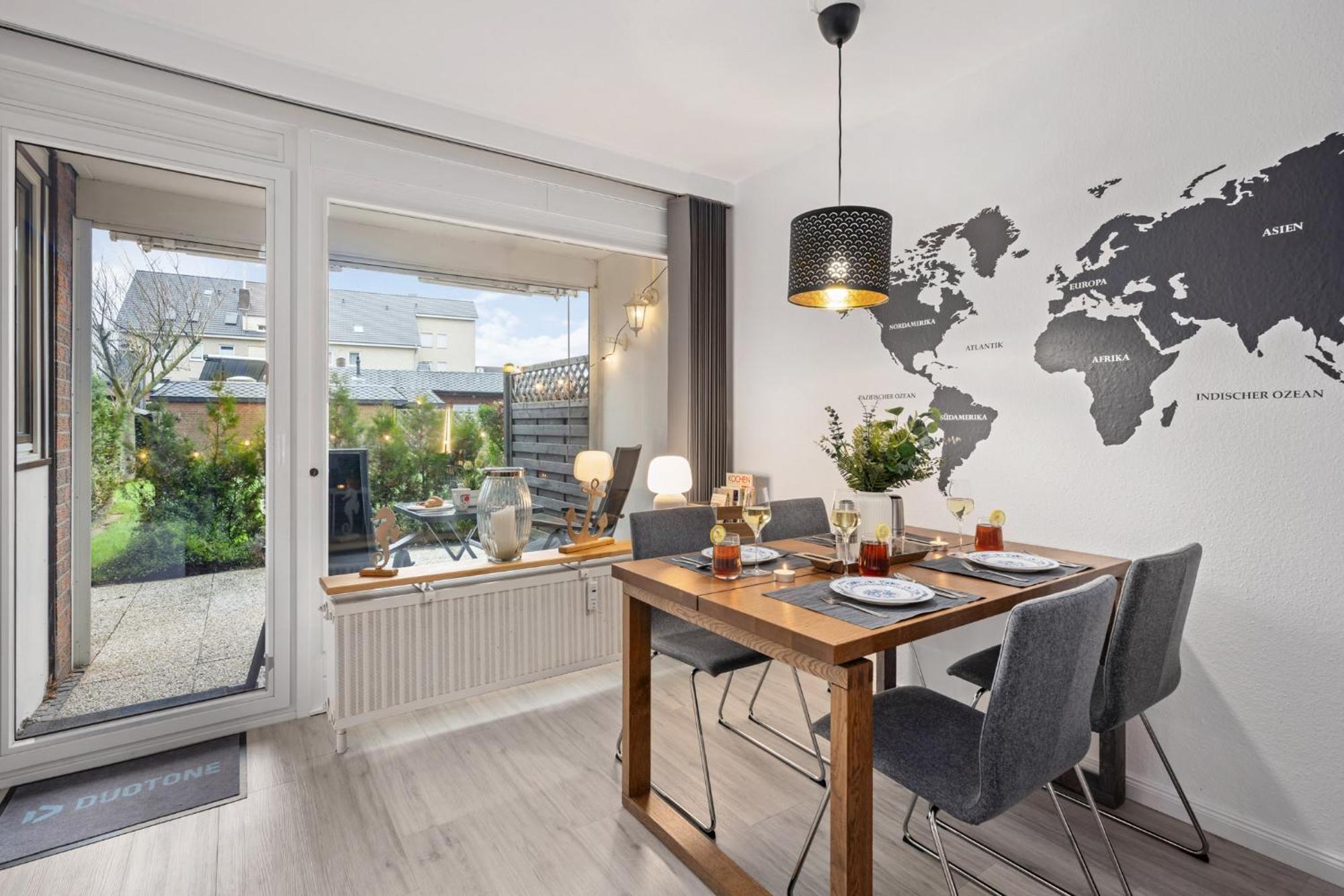 Greypearl - Ruhig Gelegen Mit Terrasse - Strandnaehe - Parkplatz - Wlan Busum Exterior photo